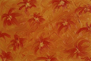 Es werde Blumen | Öl auf Kappaplatte | 39 x 26 cm | 2008